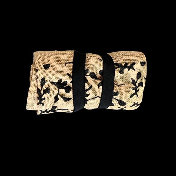 FabHab Bags Fabhab Burlap Yoga Mat Carrier Bag Poshmark